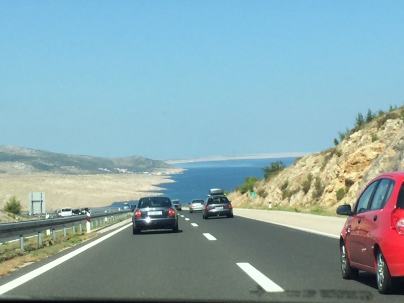 Leaving behind the thick forests for the coast!