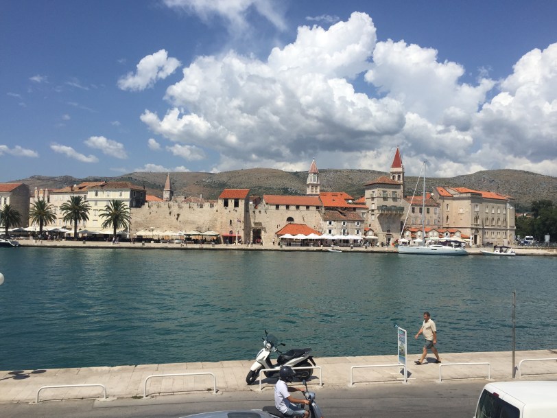 The view from our room at Villa Tudor.